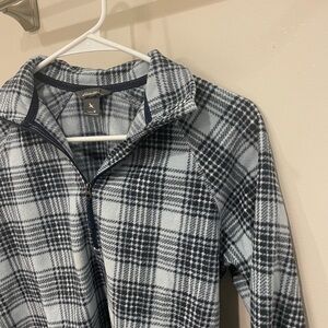 Eddie Bauer Fleece Quarter Zip Shirt